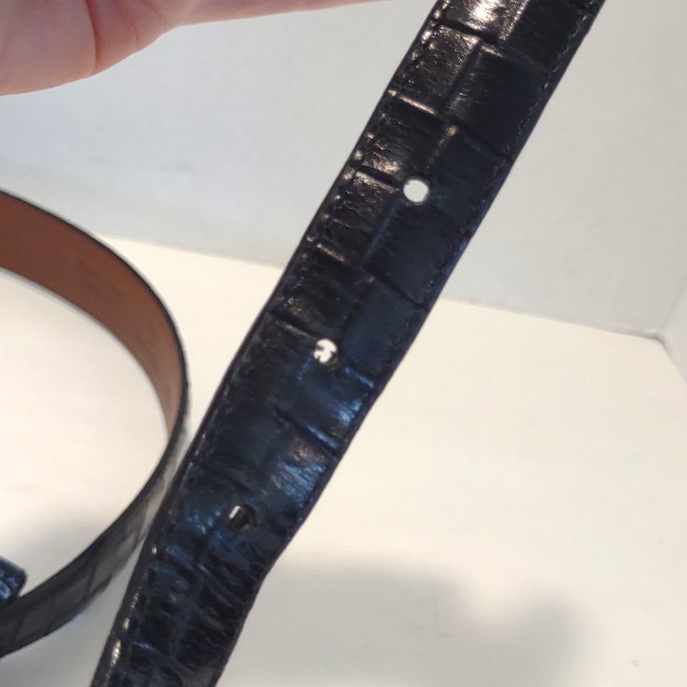 Onyx by Brighton Men's Black Belt - Picture 4 of 10